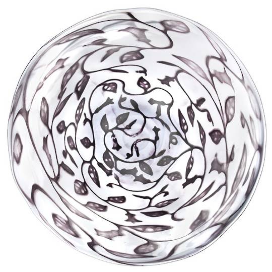 Kosta Boda Arabesque Dish 42cm